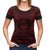 Guam T Shirt Guam Coat of Arms Polynesian Red Black - Polynesian Pride