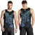 Guam Custom Personalised Men's Tank Top - Blue Turtle - Polynesian Pride