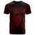 Guam T Shirt Guam Seal With Line Style Red Version Unisex Black - Polynesian Pride