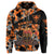 Hawaii Camo Warrior Zipper Hoodie Irene Style - Polynesian Pride