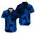 Hawaii Matching Dress and Hawaiian Shirt Polynesia Blue Beautiful Hula Girl LT13 - Polynesian Pride