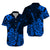 Hawaii Couple Outfits Hawaii Matching Dress and Hawaiian Shirt Polynesia Blue Ukulele Flowers LT13 - Polynesian Pride