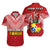 Custom MMT Tonga Rugby Matching Dress and Hawaiian Shirt Ngatu Mate Maa Tonga Special LT13 - Polynesian Pride