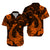 Hawaii Matching Dress and Hawaiian Shirt Polynesia Orange Fish Hook LT13 - Polynesian Pride