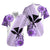 Hawaii Hawaiian Shirt Kakau Tribal Purple Batik Floral Ver.02 LT13 Unisex Purple - Polynesian Pride