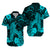 Hawaii Hawaiian Shirt Polynesia Turquoise Beautiful Hula Girl LT13 Unisex Turquoise - Polynesian Pride