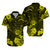 Hawaii Matching Dress and Hawaiian Shirt Polynesia Yellow Cool Shaka Sign LT13 - Polynesian Pride