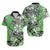 (Custom Personalised) Hawaii Hawaiian Shirt Tribal Plumeria With Polynesian Turtle Ver.01 LT14 Green - Polynesian Pride