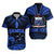 (Custom Personalised) Samoa Tatau Hawaiian Shirt Blue Polynesian Ula Nifo LT13 Blue - Polynesian Pride