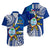 (Custom Personalised) Guam and Philippines Hawaiian Shirt Guaman Filipinas Together Blue LT14 Blue - Polynesian Pride