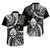 Guam and Philippines Hawaiian Shirt Guaman Filipinas Together Black LT14 Black - Polynesian Pride