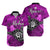 The Shaka Hawaii Hawaiian Shirt Tropical Flowers Purple Version LT13 Unisex Purple - Polynesian Pride