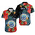 (Custom Personalised) Federated States of Micronesia Hawaiian Shirt Hibiscus Flowers FSM Seal Polynesian LT14 Black - Polynesian Pride