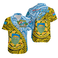 Tuvalu 1978 Matching Dress and Hawaiian Shirt Happy 44th Independence Anniversary Polynesian Pattern LT14 - Polynesian Pride