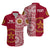 (Custom Personalised) Tonga Eua High School Hawaiian Shirt Tongan Ngatu Pattern LT14 Unisex Maroon - Polynesian Pride