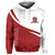 Mate Maa Tonga Rugby Hoodie Polynesian Native Tapa Unisex Red - Polynesian Pride