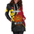 The Kumuls PNG Hoodie Dress Papua New Guinea Polynesian Dynamic Style Black LT14 - Polynesian Pride