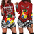 Tonga Hoodie Dress Independence Anniversary Special Version 2022 LT14 Red - Polynesian Pride