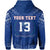 Custom Samoa Zip Hoodie KID Simple Polynesian Custom Text and Number LT13 - Polynesian Pride