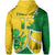 Custom Cook Islands Rugby Hoodie Polynesian Turtle Custom Text and Number LT13 - Polynesian Pride