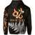 Custom Leo Zodiac Style Maori Hoodie Orange Lion LT13 - Polynesian Pride