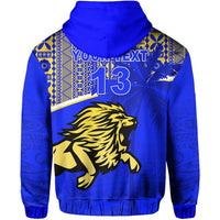 Custom Suva Grammar School Zip Hoodie (For Kid) Spirit Lion Custom Text and Number LT13 - Polynesian Pride