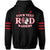 Custom Red Raiders Zip Hoodie Kahuku School LT13 - Polynesian Pride