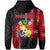 Custom Tonga Zip Hoodie Tongan Pattern Mix Polynesian LT13 - Polynesian Pride