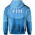 Fiji Faithful Hoodie Version Blue LT13 - Polynesian Pride