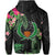 Custom Pohnpei Micronesia Zip Hoodie Tropical Flowers LT13 - Polynesian Pride