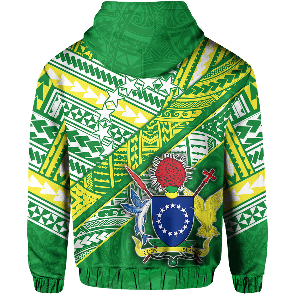 Cook Islands Rugby Hoodie New Breathable LT13 - Polynesian Pride