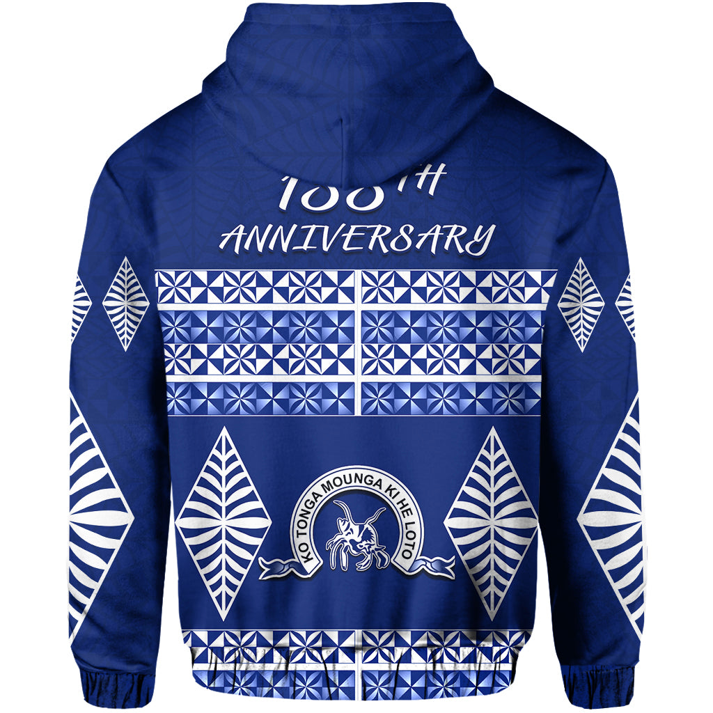 Old Boys of Tupou College Zip Hoodie 155th Anniversary LT13 - Polynesian Pride