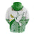 Tailevu Rugby Zip Hoodie Fiji Rugby Tapa Pattern White LT13 - Polynesian Pride