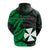 Wallis and Futuna Zip Hoodie Enjoy Polynesian Flowers Version Green LT13 - Polynesian Pride