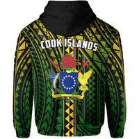 Cook Islands Hoodie Polynesian Pattern Stars LT13 - Polynesian Pride