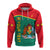 Custom Grenada Hoodie Coat of Arms and Map Impressive LT13 Art - Polynesian Pride