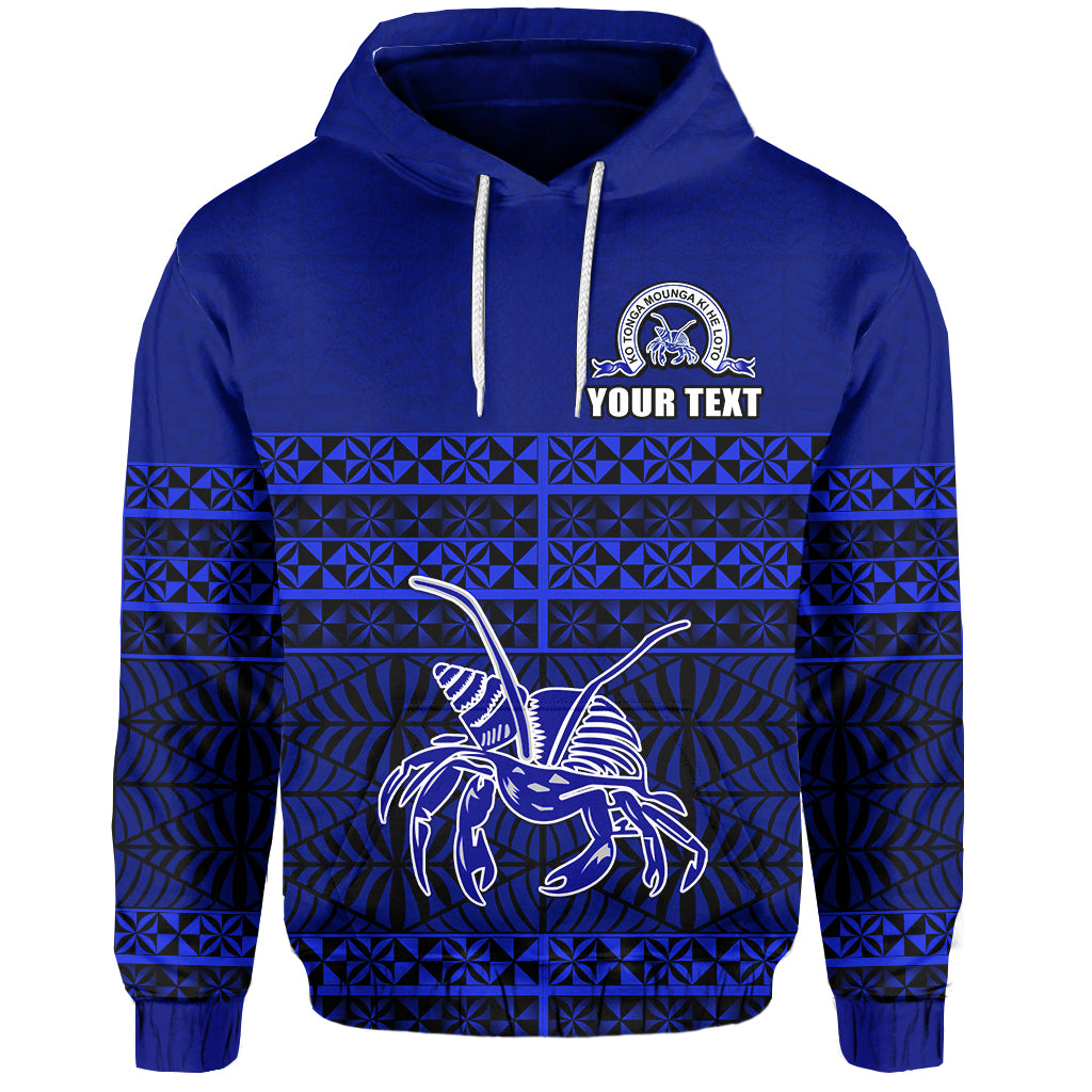 Custom Taufaahau Pilolevu Hoodie 75 Years Diamond Jubilee LT13 Unisex Blue - Polynesian Pride