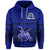 Custom Taufaahau Pilolevu Hoodie 75 Years Diamond Jubilee LT13 Unisex Blue - Polynesian Pride