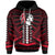 Custom Polynesian Red Raiders Hoodie Kahuku Hawaii School LT13 - Polynesian Pride