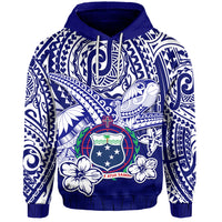 Custom Samoa Polynesian Hoodie Samoan Loved Turtles LT13 - Polynesian Pride
