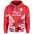 Wallis and Futuna Hoodie Impressive LT13 Unisex Red - Polynesian Pride