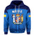 Niue Hoodie Rock of Polynesia LT13 Unisex Blue - Polynesian Pride