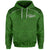 Custom Maori 2021 Hoodie Green Aotearoa Tattoo Custom Text and Number LT13 - Polynesian Pride