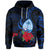 Custom Guam Hoodie Polynesian Flowers LT13 - Polynesian Pride