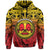 Marquesas Islands Hoodie Mata Tiki Polynesian Pattern LT13 Unisex Yellow - Polynesian Pride