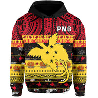 Custom Papua New Guinea Christmas Hoodie Raggiana Loved LT13 - Polynesian Pride