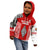 Tonga Rugby KID Hoodie - Mate Ma'a Tonga LT13 Zip Hoodie Red - Polynesian Pride