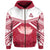 Custom Adi Cakobau Zip Hoodie Fiji School LT13 - Polynesian Pride