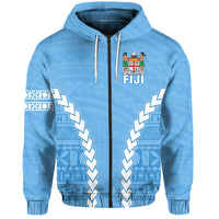 Custom Fiji Impressive Zip Hoodie 2021 Polynesian LT13 - Polynesian Pride
