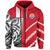 Custom Tahiti Unique Zip Hoodie Polynesia Pattern LT13 - Polynesian Pride